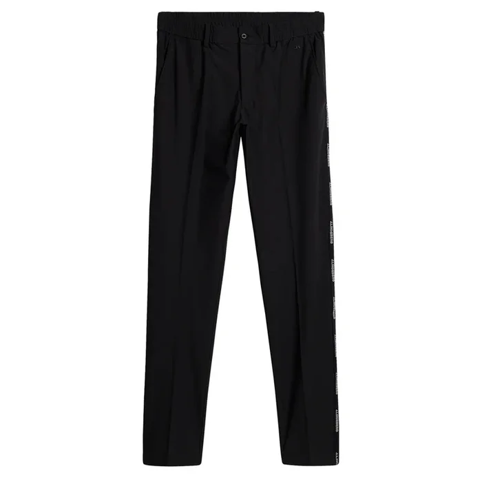 J.Lindeberg Stuart Stripe Golf Pants Black – SS24 Men