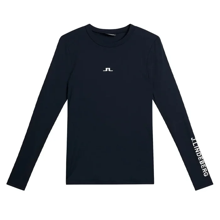 J.Lindeberg Tekla Crew Neck Top FW Golf Baselayer JL Navy – 23 Women