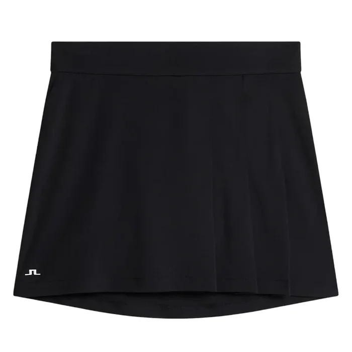 J.Lindeberg Thea Golf Skirt Black – FW25 Women