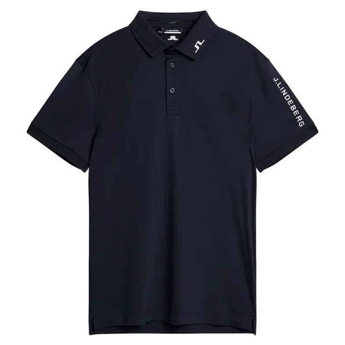 J.Lindeberg Tour Tech Slim Fit Golf Polo JL Navy – FW23 Men