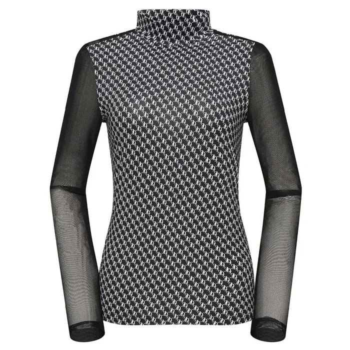 JDX America Margaret Golf Mock Black – 23 Women