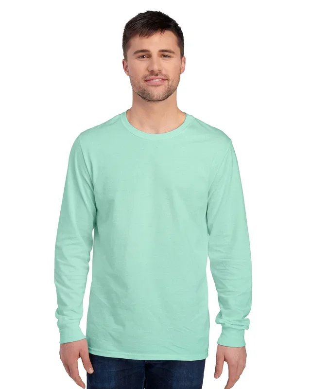 JERZEES Men’s Premium Blend Long-Sleeve T-Shirt 560LS