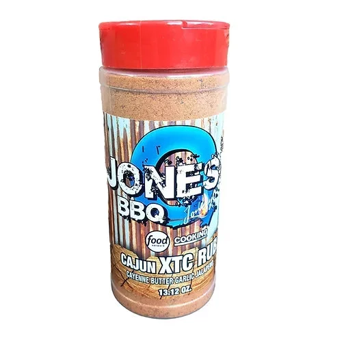 Jonesy Q BBQ Cajun XTC Cayenne/Butter/Garlic Rub 13.12oz