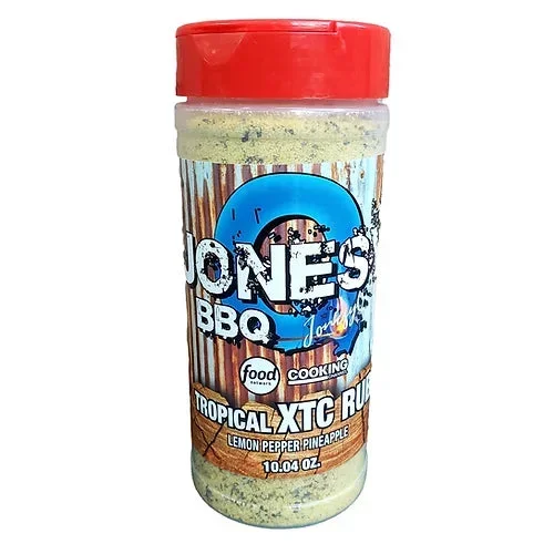 Jonesy Q BBQ Tropical XTC Lemon/Pepper/Pineapple Rub 10.04oz