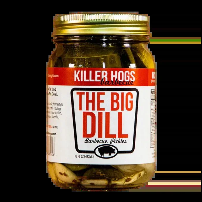 Killer Hogs Barbecue The Big Dill Pickles 16oz