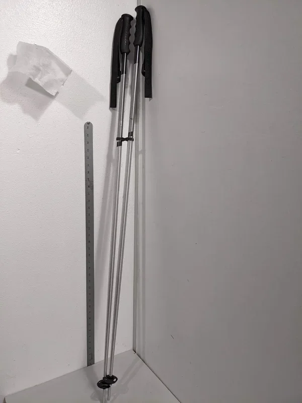Komperdell Blazer Ski Poles Silver NEW 120 cm – 130 cm