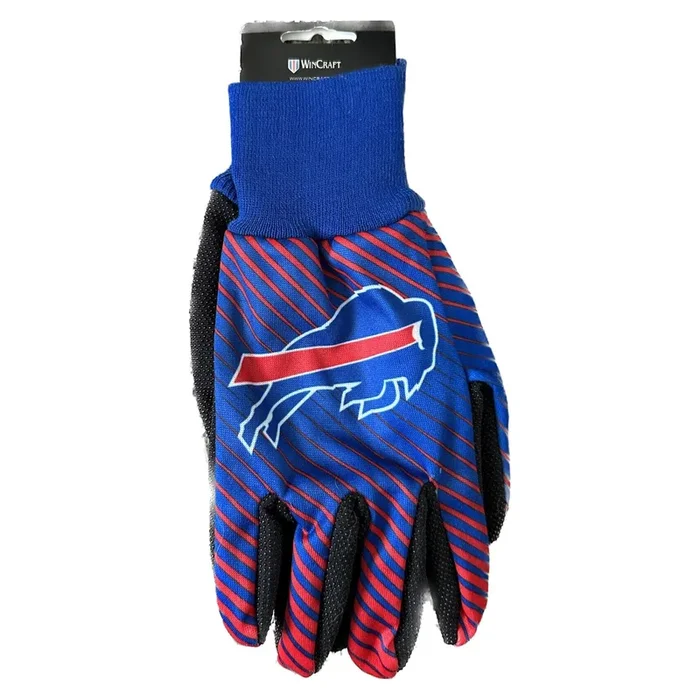 KW40 Bills Jersey Knit Gloves OSFM