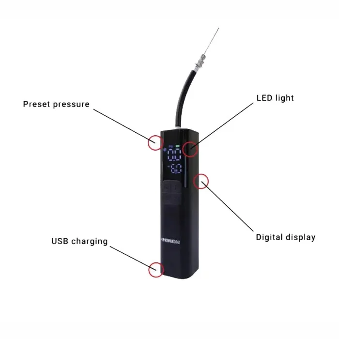 KWIK GOAL 1A571 DIGITAL BALL PUMP