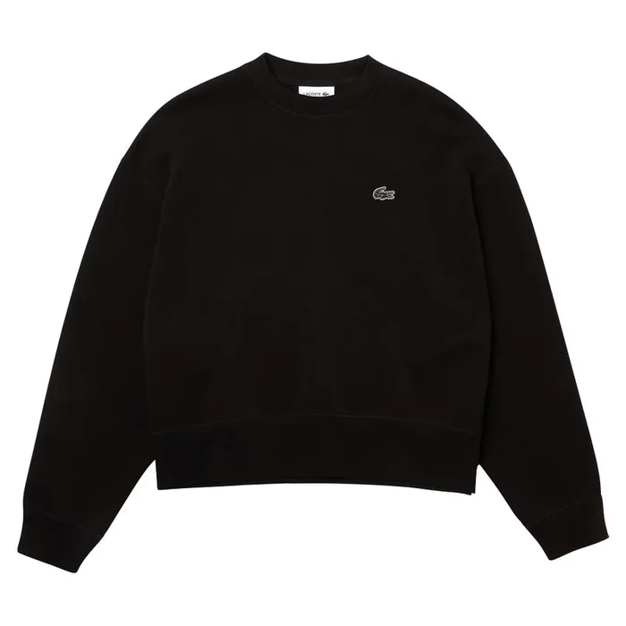 Lacoste Print Back Golf Sweater Black – FW25 Women