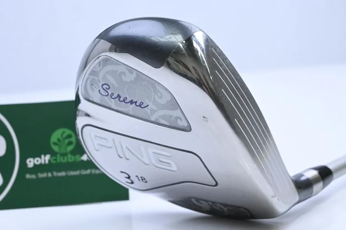 Ladies Ping Serene #3 Wood / 18 Degree / Ladies Flex Ping ULT210 Ultra Lite