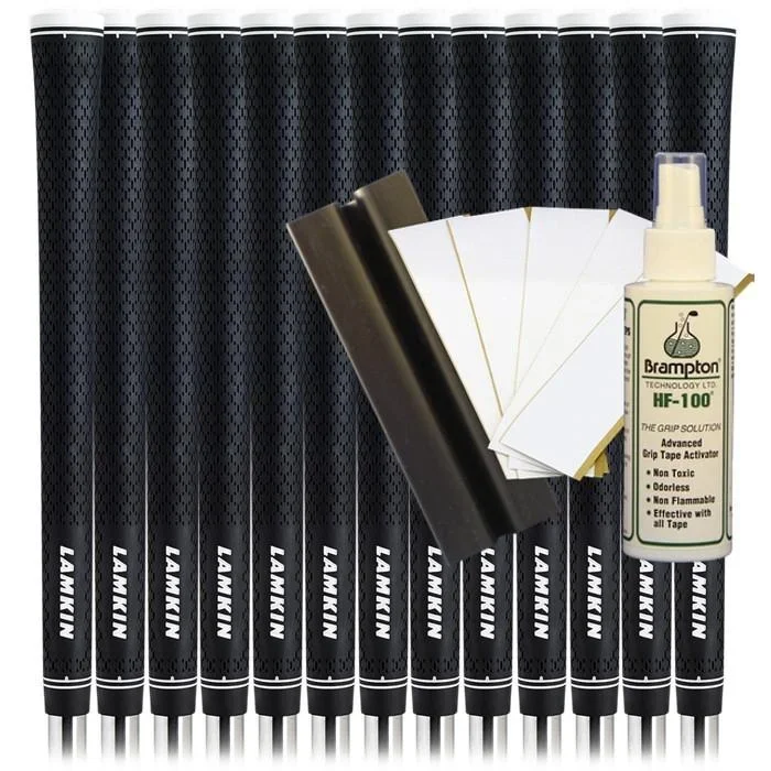 Lamkin R.E.L. ACE 3GEN Midsize – Black (13pcs + Golf Grip Kit)