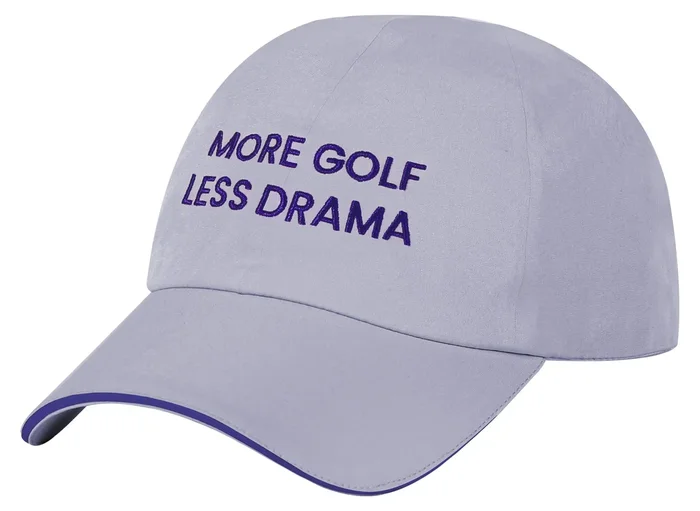 Lavender April More Golf Less Drama Ball Cap
