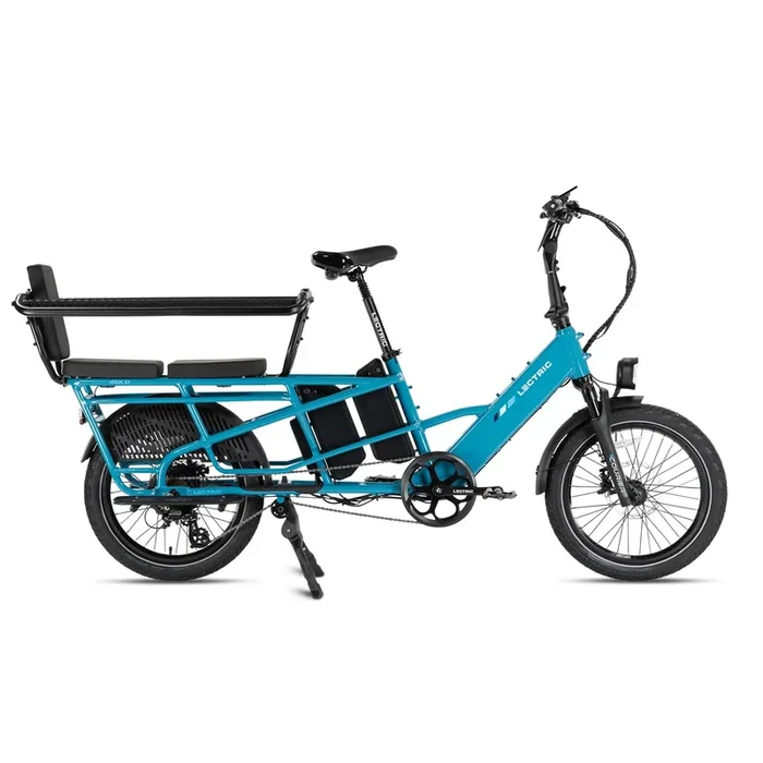 Lectric XPedition2 Raindrop Blue Long-Range Dual-Battery eBike