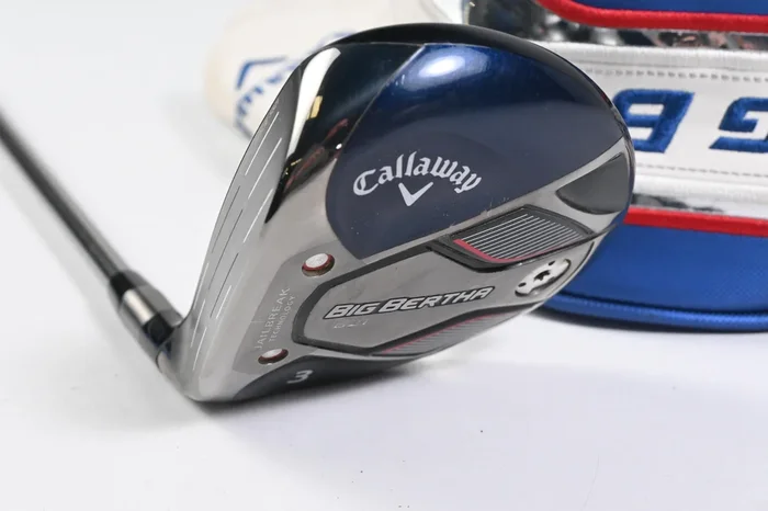 Left Hand Callaway Big Bertha B21 #3 Wood / 15 Degree / Stiff Flex RCH 75 Shaft