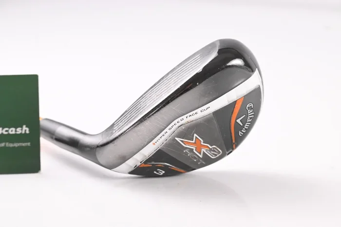 Left Hand Callaway X2 Hot #3 Hybrid / 19 Degree / Senior Flex UST AXIVCORE 85