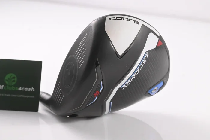 Left Hand Cobra Aerojet Driver / 10.5 Degree / Stiff Flex LIN-Q M40X Red 5 Shaft