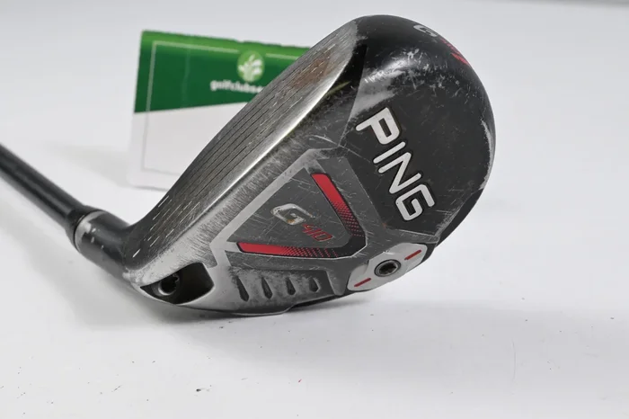 Left Hand Ping G410 #2 Hybrid / 17 Degree / Regular Flex Ping Alta CB Red 70