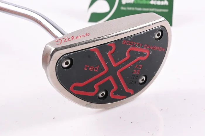 Left Hand Scotty Cameron Red X3 Putter / 35 Inch