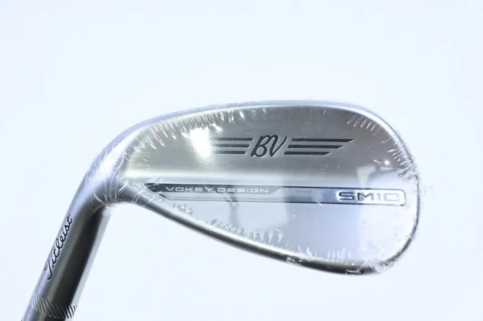 Left Hand Titleist Vokey SM10 Pitching Wedge / 46 Degree / Stiff Flex KBS Hi-Rev