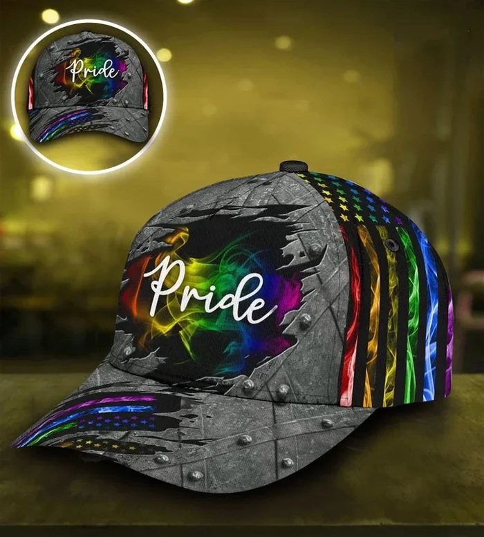 Lgbt Pride Smoke Vintage Classic Cap – Fanshubus.com