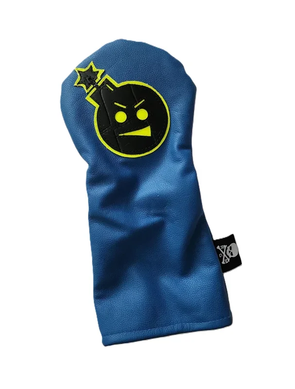Limited Edition! The Neon and Blue” Alligator Angry Bomb” Driver Headcover