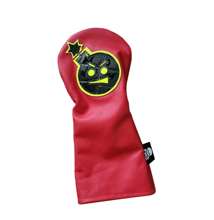Limited Edition! The Neon and Red “Alligator Angry Bomb” Driver Headcover