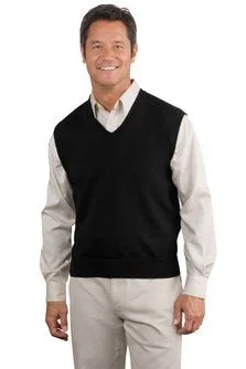 Logo Port Authority® – Easy Care Sweater Vest