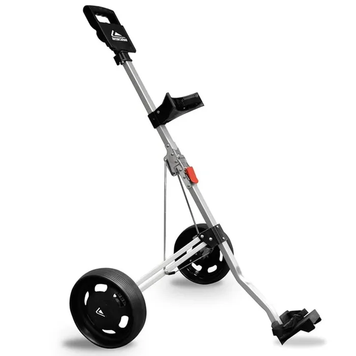 Longridge Microlite 2-Wheel Pull Trolley – Silver