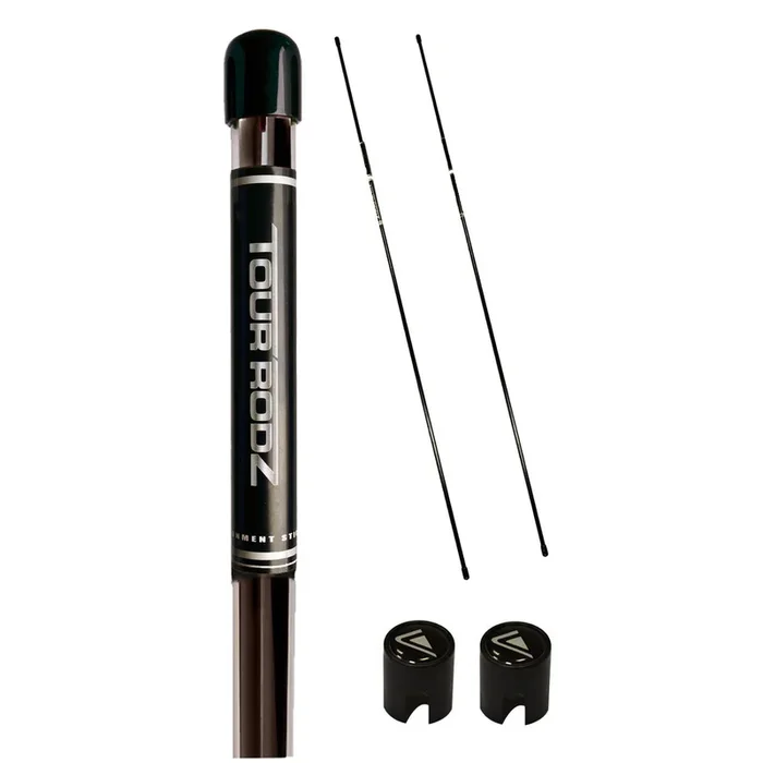 Longridge Tour Rodz Golf Alignment Sticks – Black