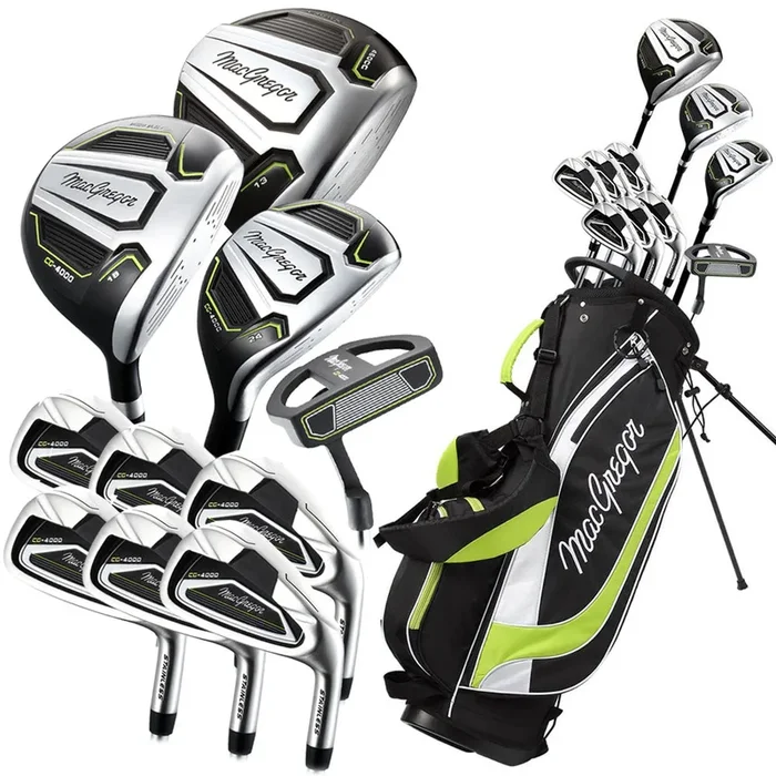 MacGregor CG4000 11-Piece Stand Bag Package Set -1″ Shorter – Steel
