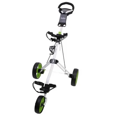 MacGregor Pro Lite 3 Wheel Junior Golf Cart – White/Green