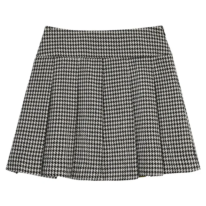 Malbon Cambridge Golf Skirt White/Black Multi – FW24 Women