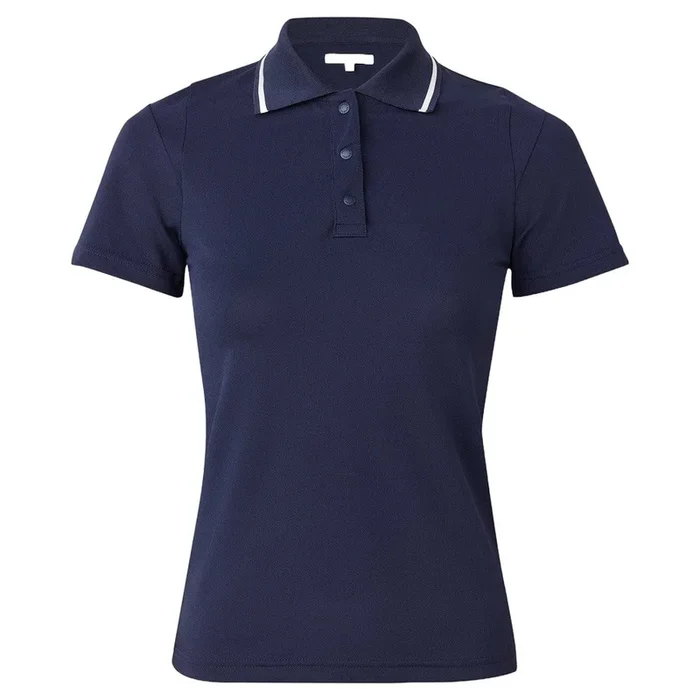Malbon Evergreen Paloma Golf Polo Navy – FW24 Women