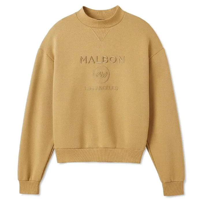 Malbon Martina Sweatshirt Golf Sweater Camel – 23 Women