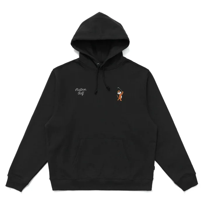Malbon Tiger Buckets Golf Hoodie Black – 23 Men
