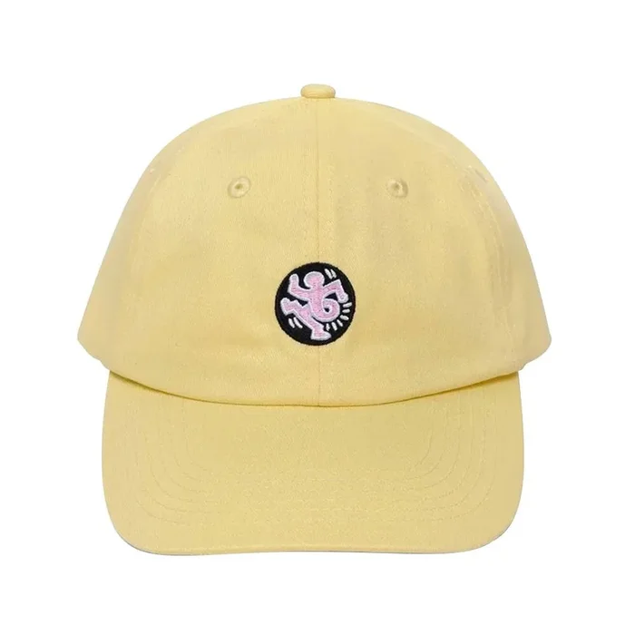 Malbon x Keith Haring Dad Golf Cap Pale Yellow – 24 Men