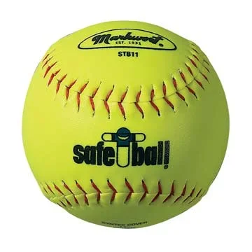 Markwort Safe-T-Ball 11″ Yellow Softball- Dozen