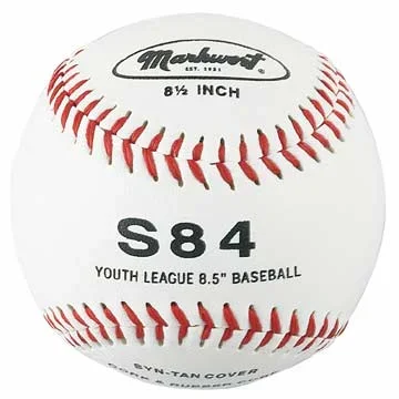 Markwort White Synthetic Cover 8.5″ Baseball