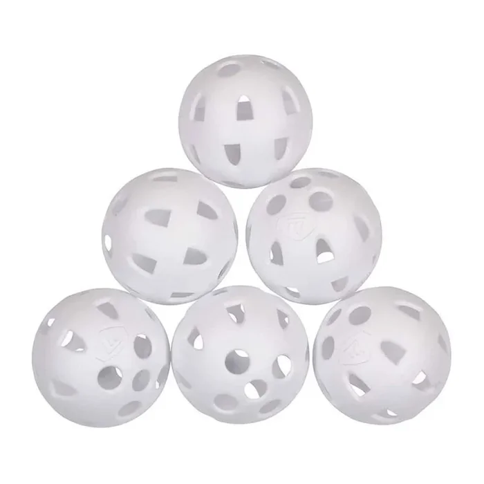 Masters Airflow XP Practice Balls (6 Pack) – White (Regular Packaging)