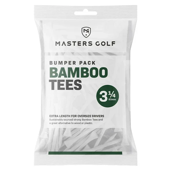 Masters Bamboo 3 1/4″ Bumper Tees – Pack of 85