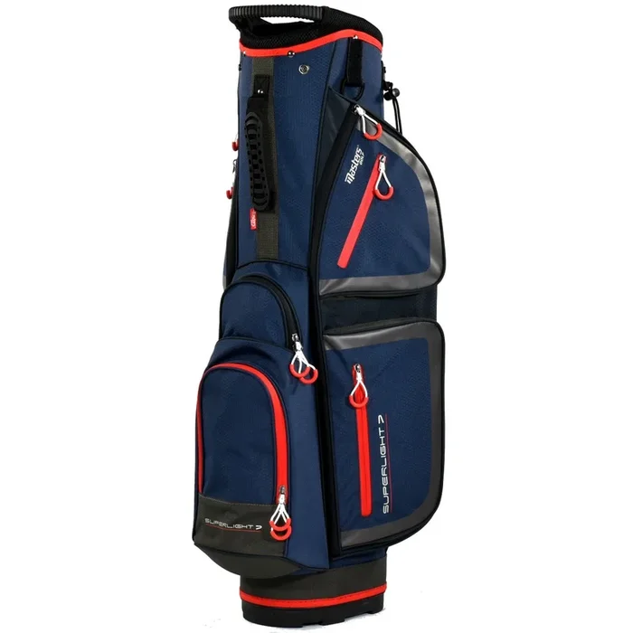 Masters Superlight 7 Cart Bag – Navy/Red