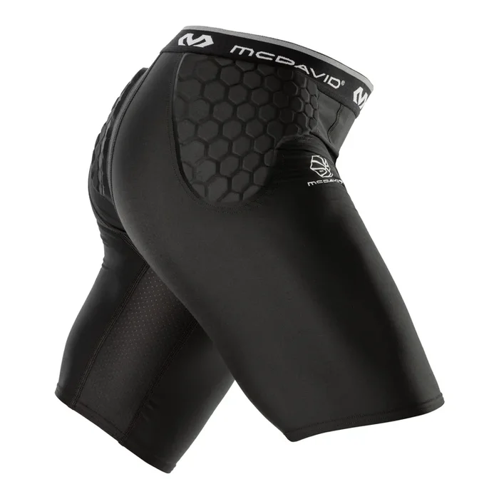 McDavid Men’s HEX Basketball Short with Hip & Tailbone Pads