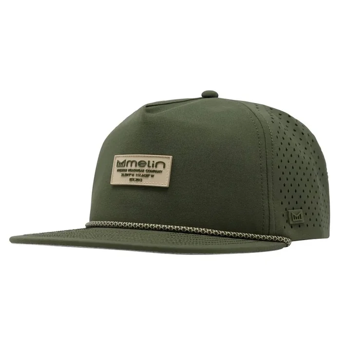 Melin Hydro Coronado Brick Golf Cap Canopy/Khaki – FA23 Men