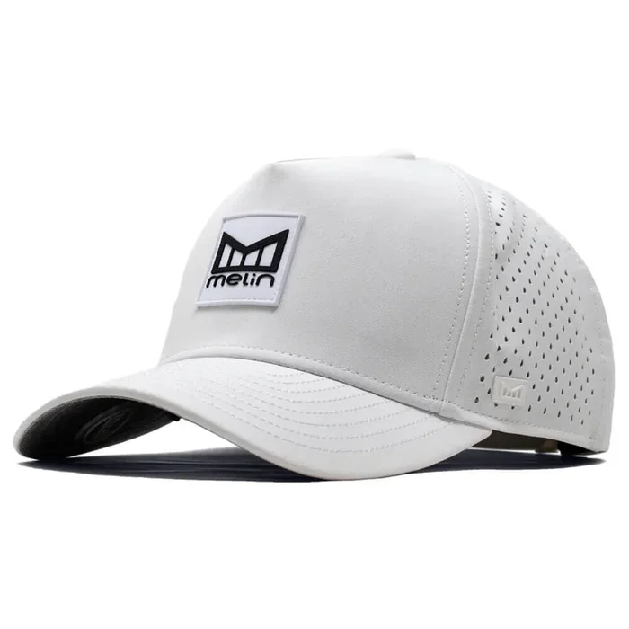 Melin Odysea Stacked Hydro Golf Cap White – SP20 Men