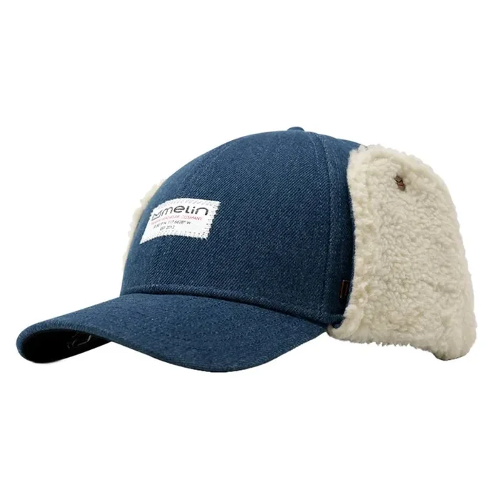 Melin Thermal A-Game Brick Lumberjack Golf Cap Med Blue Denim – 23 Men