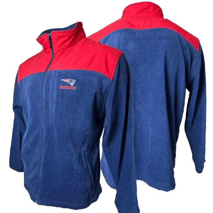 Men’s New England Patriots NFL Team Apparel Sideline Full-Zip Jacket