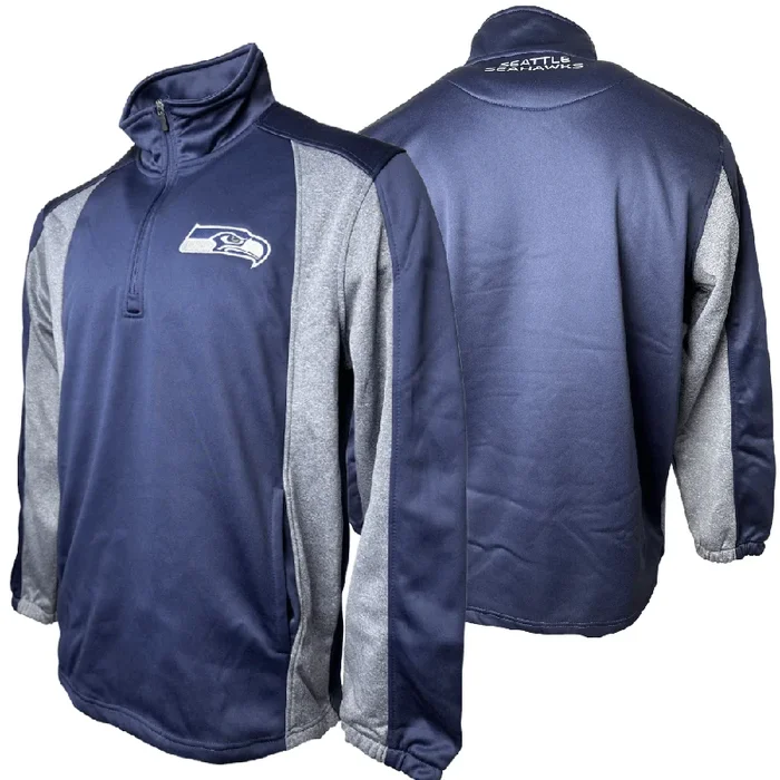 Men’s NFL Seattle Seahawks 2 Tone On-Field Full-Zip Jacket
