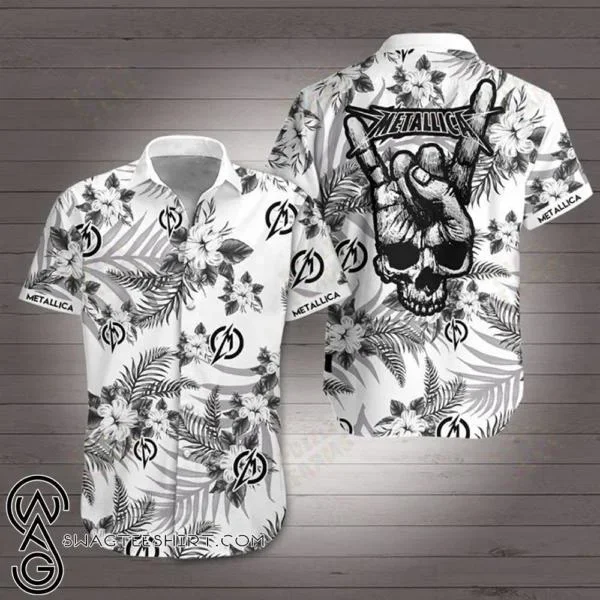 Metallic Band Hawaiian Shirt Style 3 . – Fanshubus.com