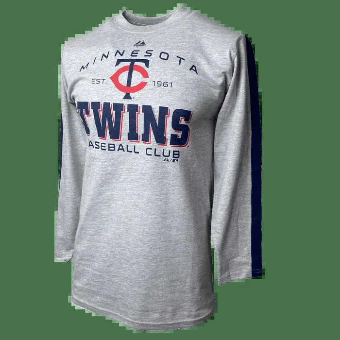 Minnesota Twins MLB Majestic Long Sleeve Youth T-Shirt
