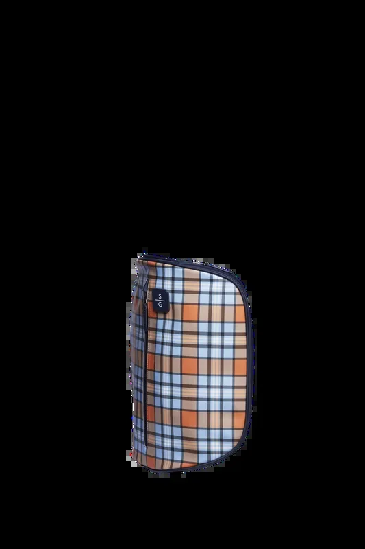 MIY SL1 Gulf Plaid Print Saddle